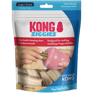 KONG Ziggies Puppy Recipe Dog Treat-Dog-KONG-Large - 8 oz-