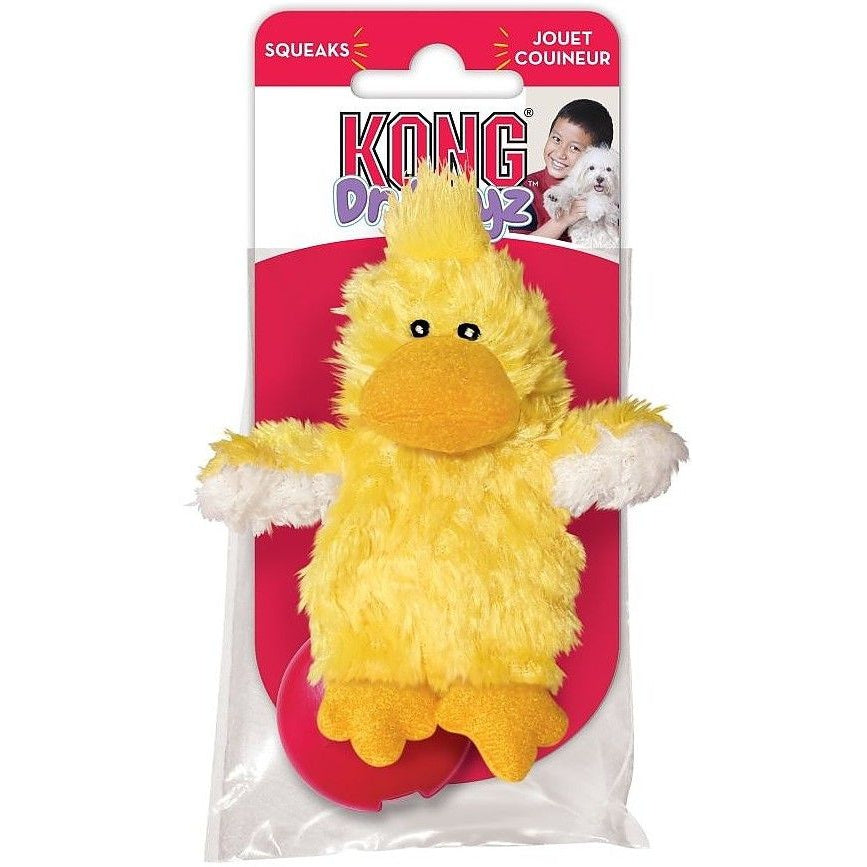 KONG Plush Duckie Dog Toy-Dog-KONG-X-Small - 4.5"-