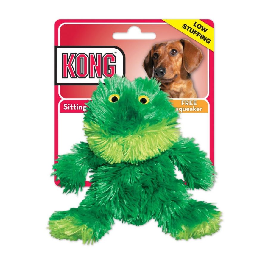 KONG Plush Frog Dog Toy-Dog-KONG-Small - 5"-