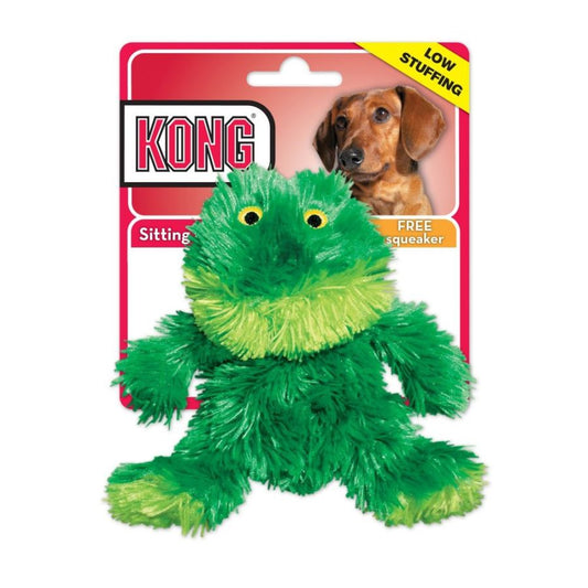 KONG Plush Frog Dog Toy-Dog-KONG-Small - 5"-