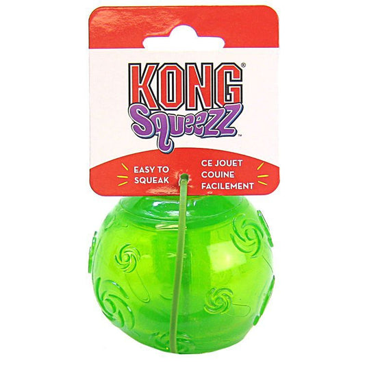 KONG Squeezz Ball Dog Toy - Assorted-Dog-KONG-Large (3" Diameter)-