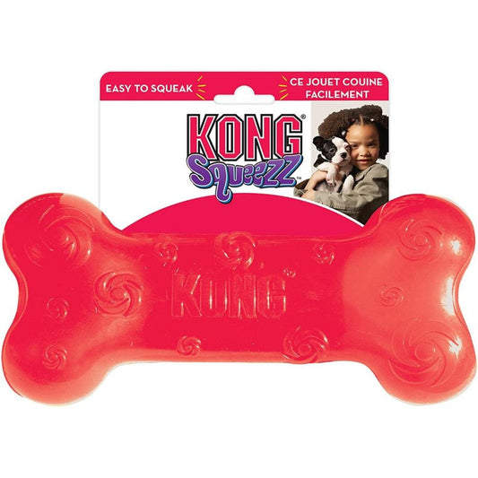 KONG Squeezz Bone Dog Toy-Dog-KONG-Large-