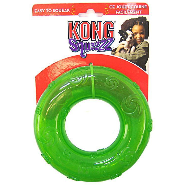 KONG Squeezz Ring Dog Toy-Dog-KONG-Large-