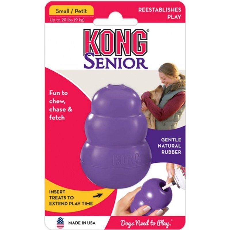 Kong Senior Dog Toy - Purple-Animals & Pet Supplies-BimBimPet-