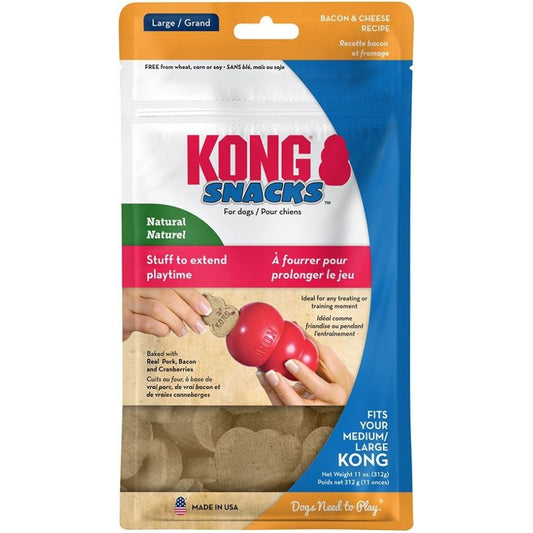 KONG Stuff'n Snacks - Bacon & Cheese Recipe-Dog-KONG-Large - 13 oz-