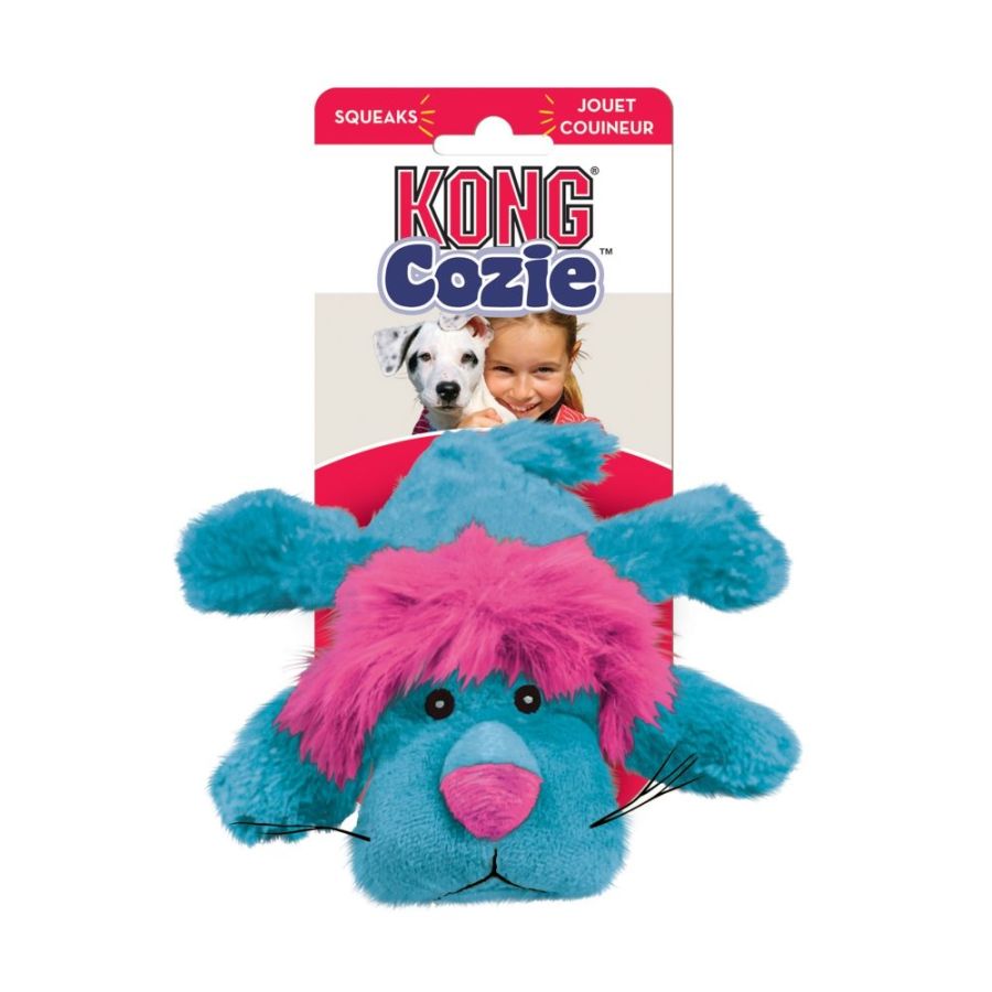 KONG Cozie Plush Toy - Small Lion Dog Toy-Dog-KONG-Small - Lion Dog Toy-