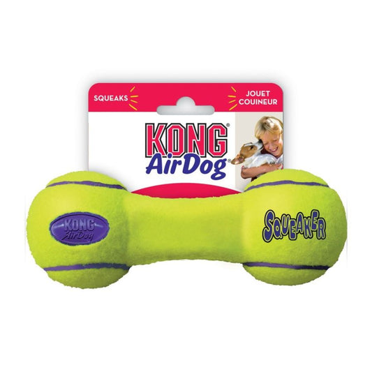 KONG Air KONG Dumbell Squeaker-Dog-KONG-Small - 5.5" Long-