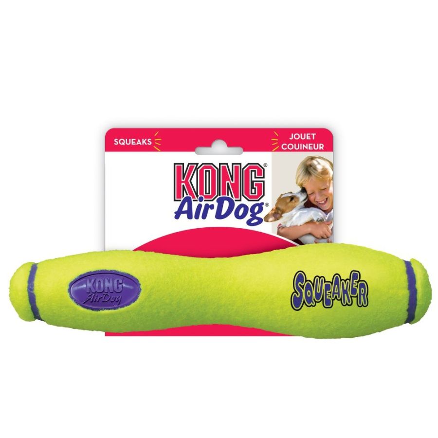 KONG Air Dog Squeaker Stick-Dog-KONG-Medium - 8" Long-