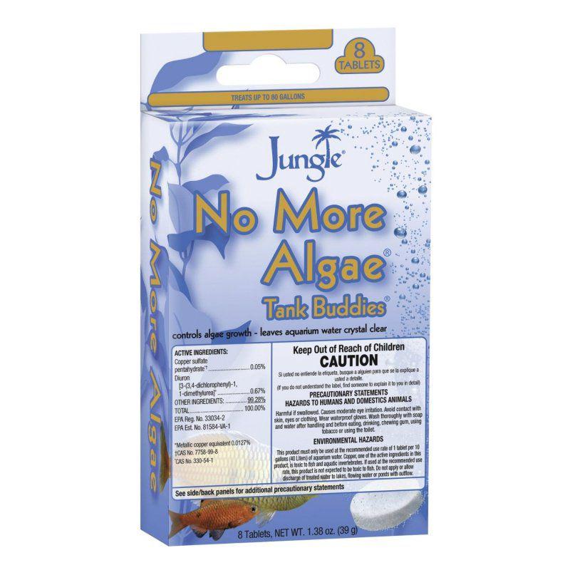 Jungle Labs No More Algae-Fish-Jungle Labs-8 Tabs-