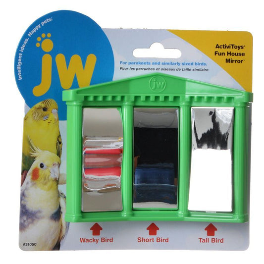 JW Insight Fun House Mirror Bird Toy-Bird-JW Pet-Fun House Mirror Bird Toy-