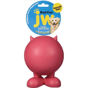 JW Pet Bad Cuz Rubber Squeaker Dog Toy-Dog-JW Pet-Large - 5" Tall-