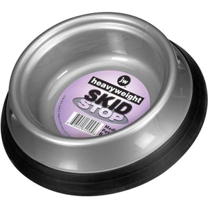 JW Pet Heavyweight Skid Stop Bowl-Dog-JW Pet-Medium - 8" Wide x 2" High-