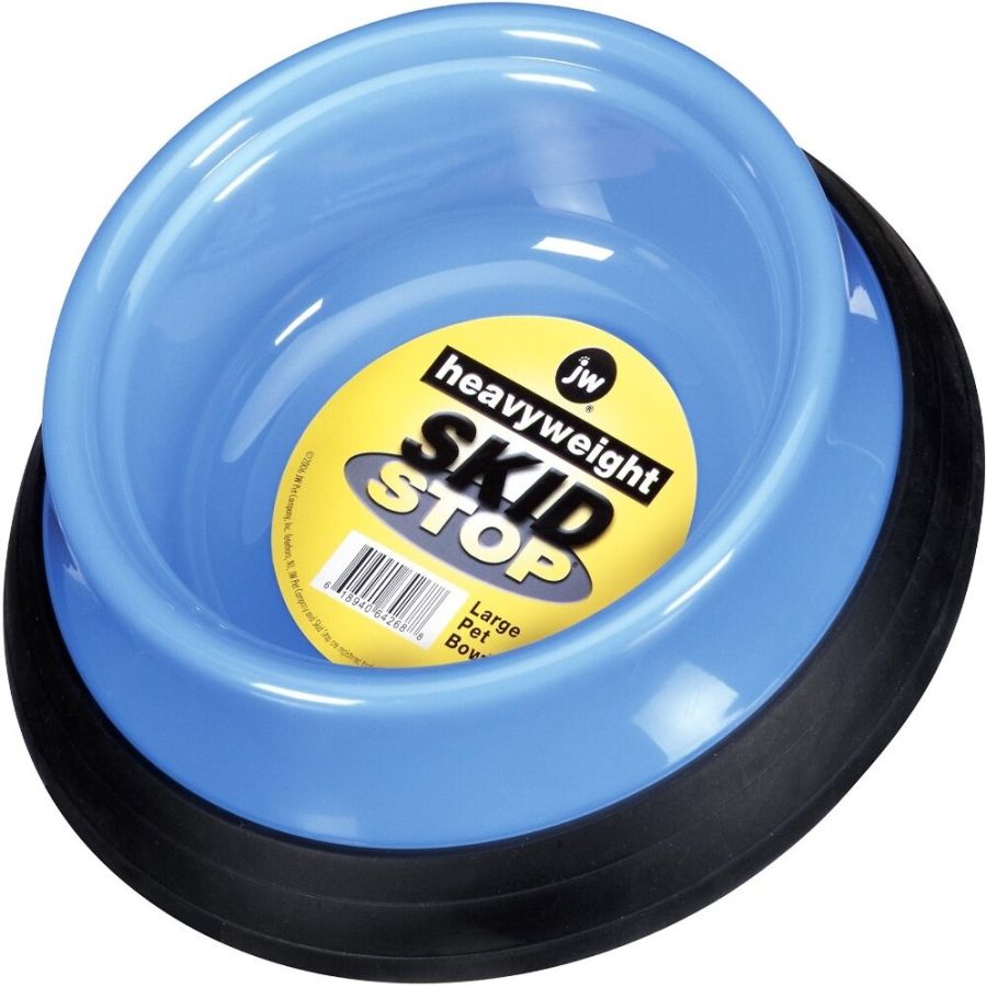 JW Pet Heavyweight Skid Stop Bowl-Dog-JW Pet-Large - 9.25" Wide x 2.5" High-