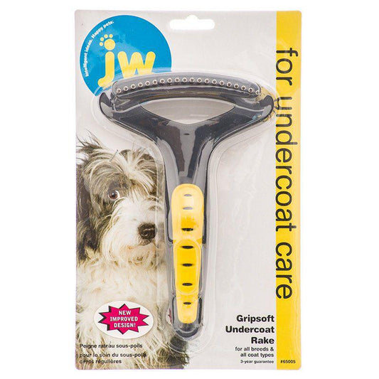 JW Gripsoft Regular Tooth Undercoat Rake-Dog-JW Pet-Undercoat Rake-