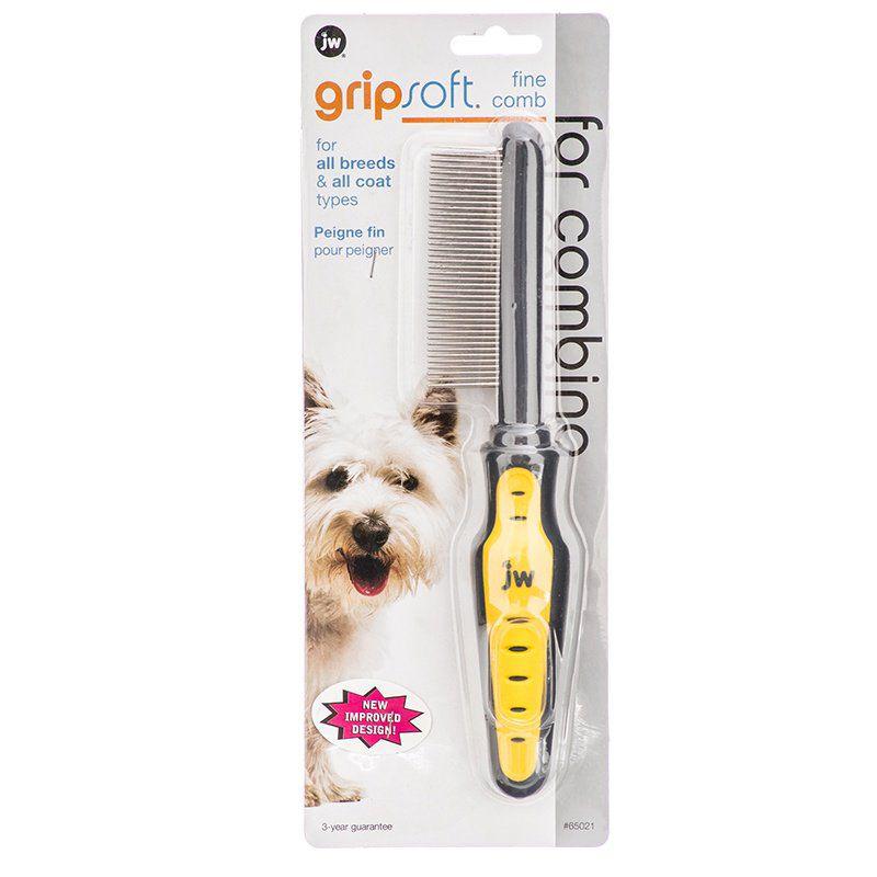 JW Gripsoft Fine Comb-Dog-JW Pet-Fine Comb-