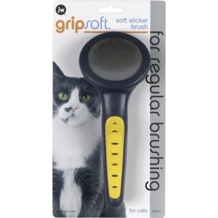 JW Gripsoft Cat Slicker Brush-Cat-JW Pet-Cat Slicker Brush-