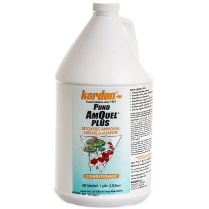 Kordon Pond AmQuel + Instant Water Detoxifier-Fish-Kordon-1 Gallon-