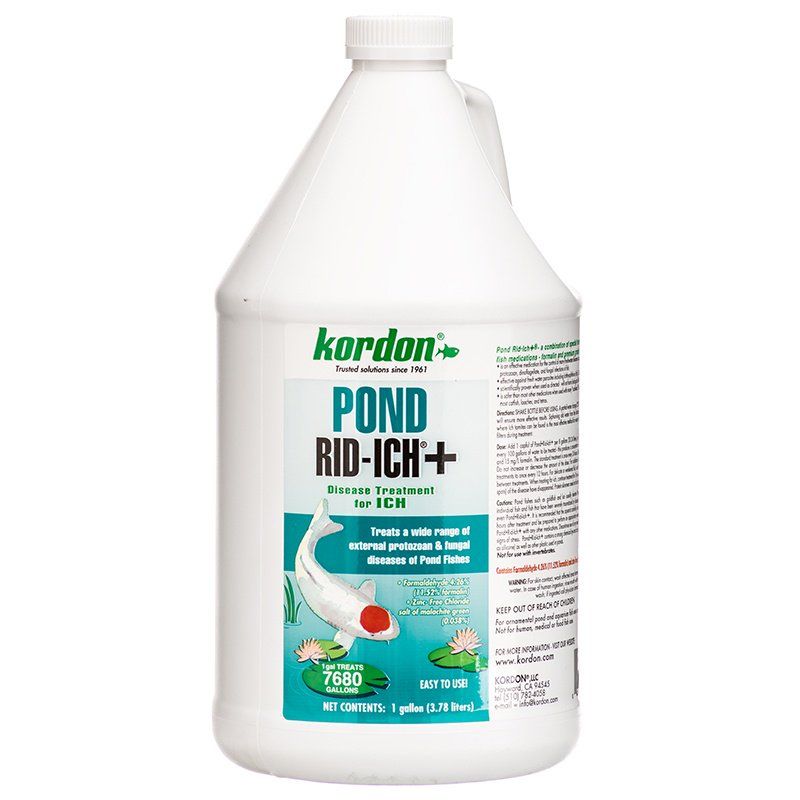 Kordon Pond Rid-Ich + Disease Treatment-Fish-Kordon-1 Gallon-