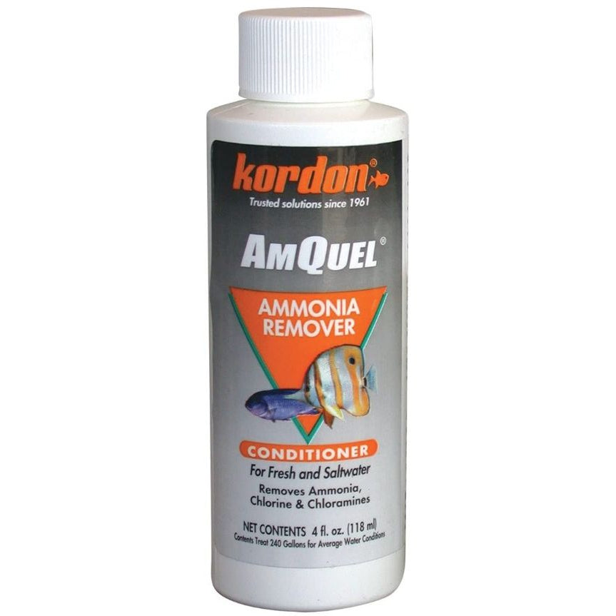 Kordon AmQuel Ammonia Remover Water Conditioner-Fish-Kordon-4 oz-