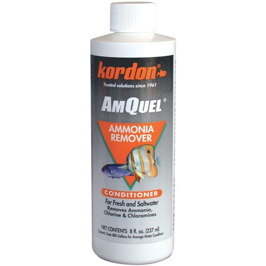 Kordon AmQuel Ammonia Remover Water Conditioner-Fish-Kordon-8 oz-