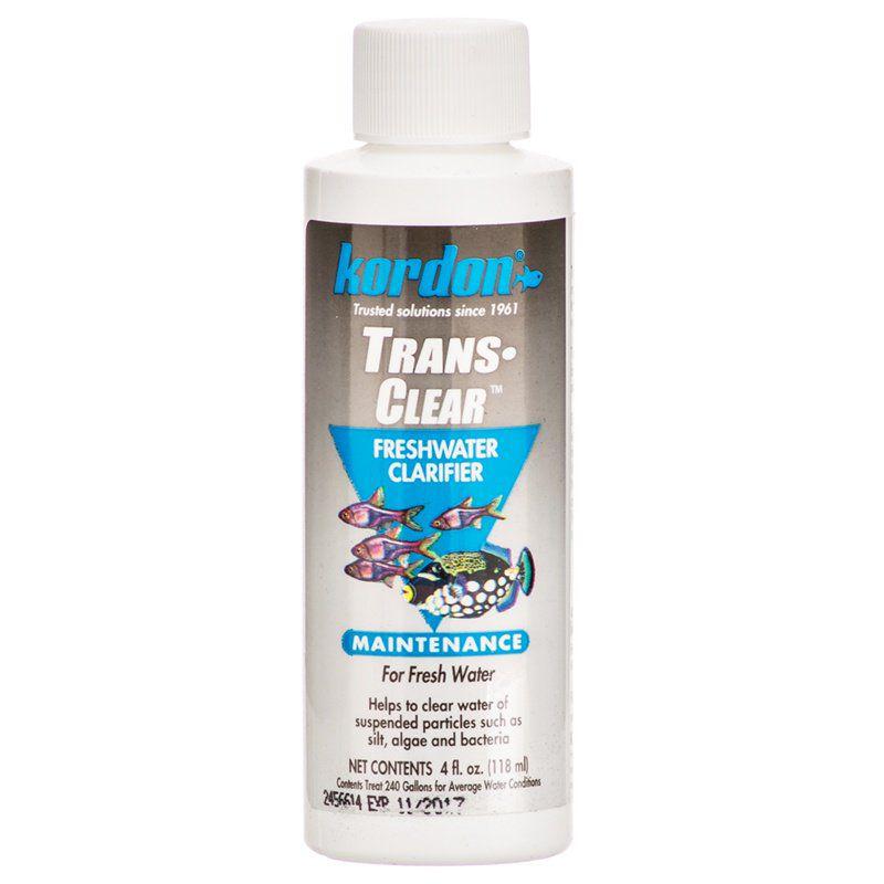 Kordon Transclear Water Clarifier for FreshWater Aquariums-Fish-Kordon-4 oz-