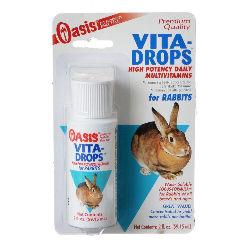 Oasis Rabbit Vita Drops-Small Pet-Oasis-2 oz-