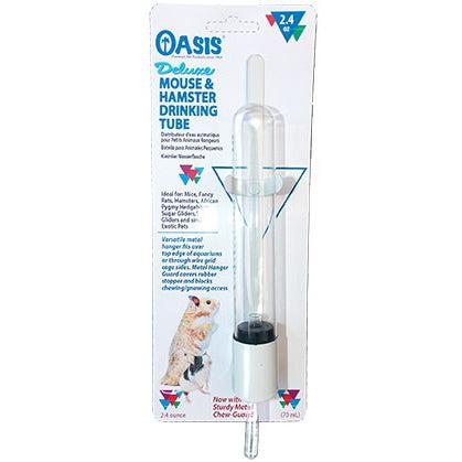 Oasis Mouse & Hamster Drinking Tube Glass-Small Pet-Oasis-2.4 ounce-