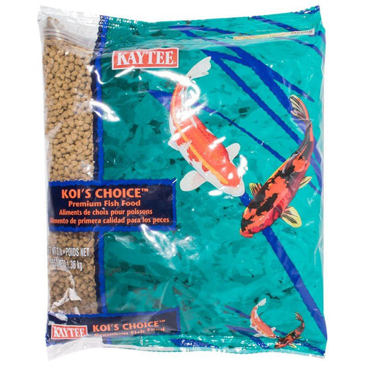 Kaytee Koi's Choice Premium Koi Fish Food-Fish-Kaytee-3 lbs-