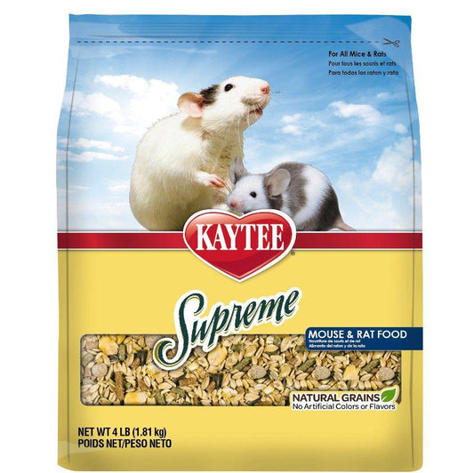 Kaytee Supreme Daily Blend Rat & Mouse Food-Small Pet-Kaytee-4 lbs-