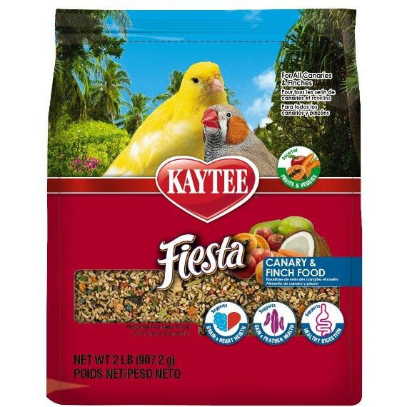 Kaytee Fiesta Canary & Finch Food-Bird-Kaytee-2 lbs-