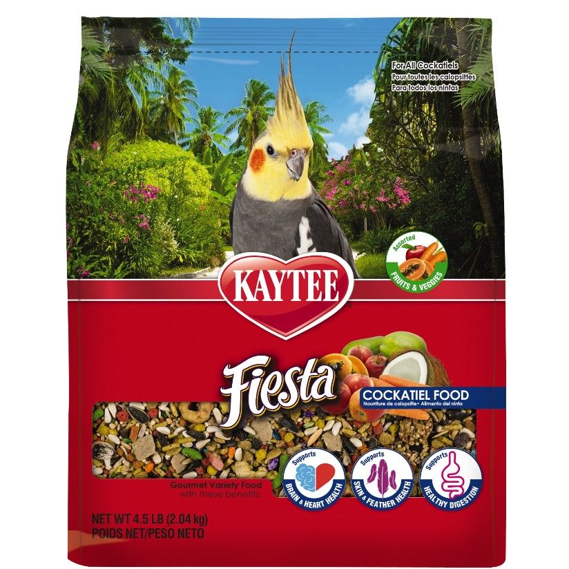 Kaytee Fiesta Max - Cockatiel Food-Bird-Kaytee-4.5 lbs-