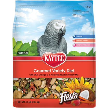 Kaytee Fiesta Max - Parrot Food-Bird-Kaytee-4.5 lbs-