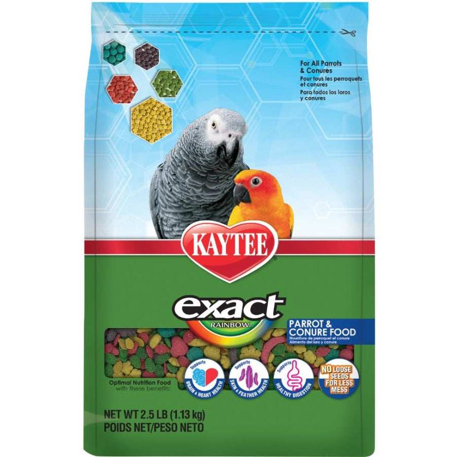 Kaytee Exact Rainbow Daily Diet - Parrot & Conure-Bird-Kaytee-2.5 lbs-