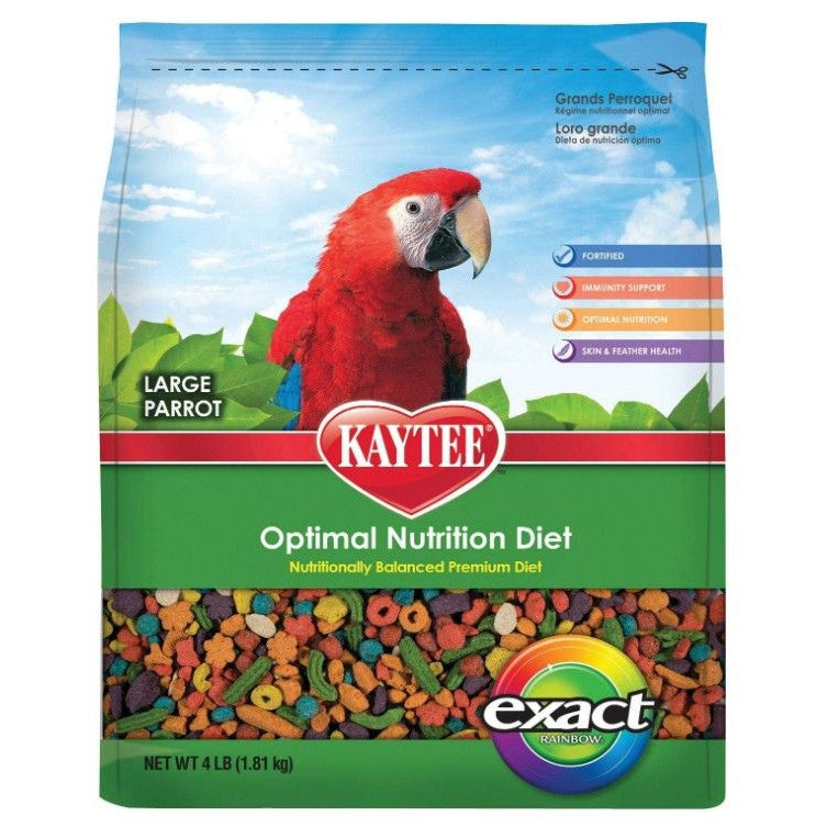 Kaytee Exact Rainbow Chunky Parrot Food-Bird-Kaytee-4 lbs-