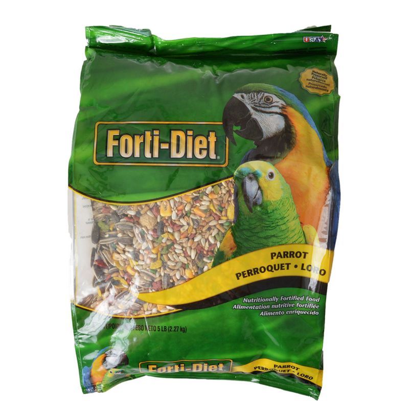 Kaytee Forti-Diet Parrot Food-Bird-Kaytee-5 lbs-