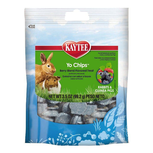 Kaytee Fiesta Yogurt Chips - Rabbits & Guinea Pigs-Small Pet-Kaytee-3.5 oz-