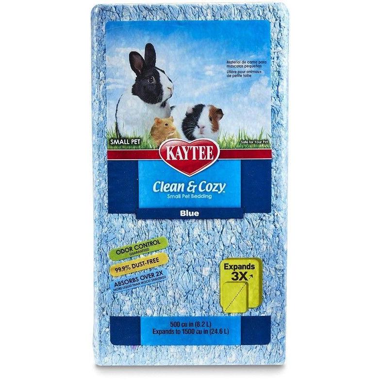 Kaytee Clean & Cozy Small Pet Bedding - Blue-Small Pet-Kaytee-500 Cubic Inches-