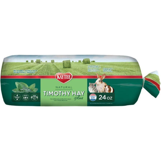 Kaytee Timothy Hay Plus Mint-Small Pet-Kaytee-24 oz-