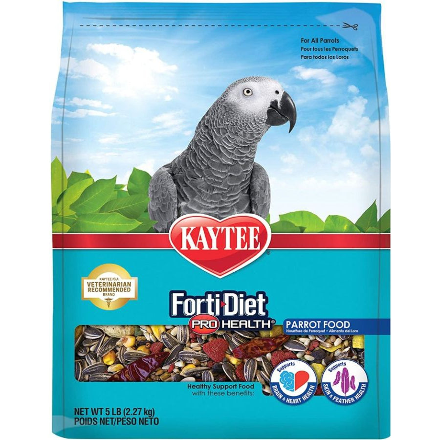 Kaytee Forti-Diet Pro Health Parrot Food-Bird-Kaytee-5 lbs-