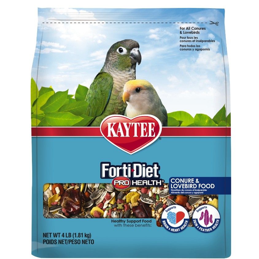 Kaytee Forti-Diet Pro Health Conure Food-Bird-Kaytee-4 lbs-