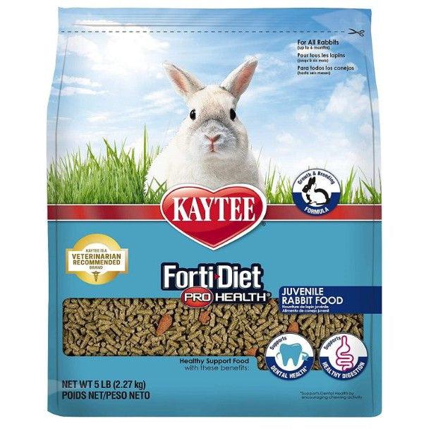 Kaytee Forti-Diet Pro Health Juvenile Rabbit Food-Small Pet-Kaytee-5 lbs-