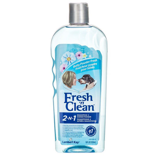 Fresh 'n Clean Skin & Coat Formula Shampoo - Baby Powder Scent-Dog-Fresh 'n Clean-18 oz-