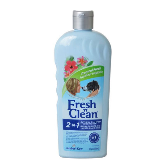 Fresh 'n Clean 2-in-1 Oatmeal & Baking Soda Conditioning Shampoo - Tropical Scent-Dog-Fresh 'n Clean-15 oz-