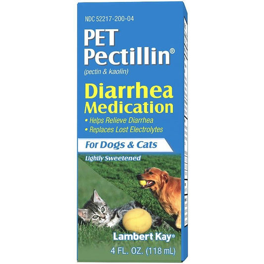 Pet Pectillin Diarrhea Medication-Dog-Lambert Kay-4 oz-