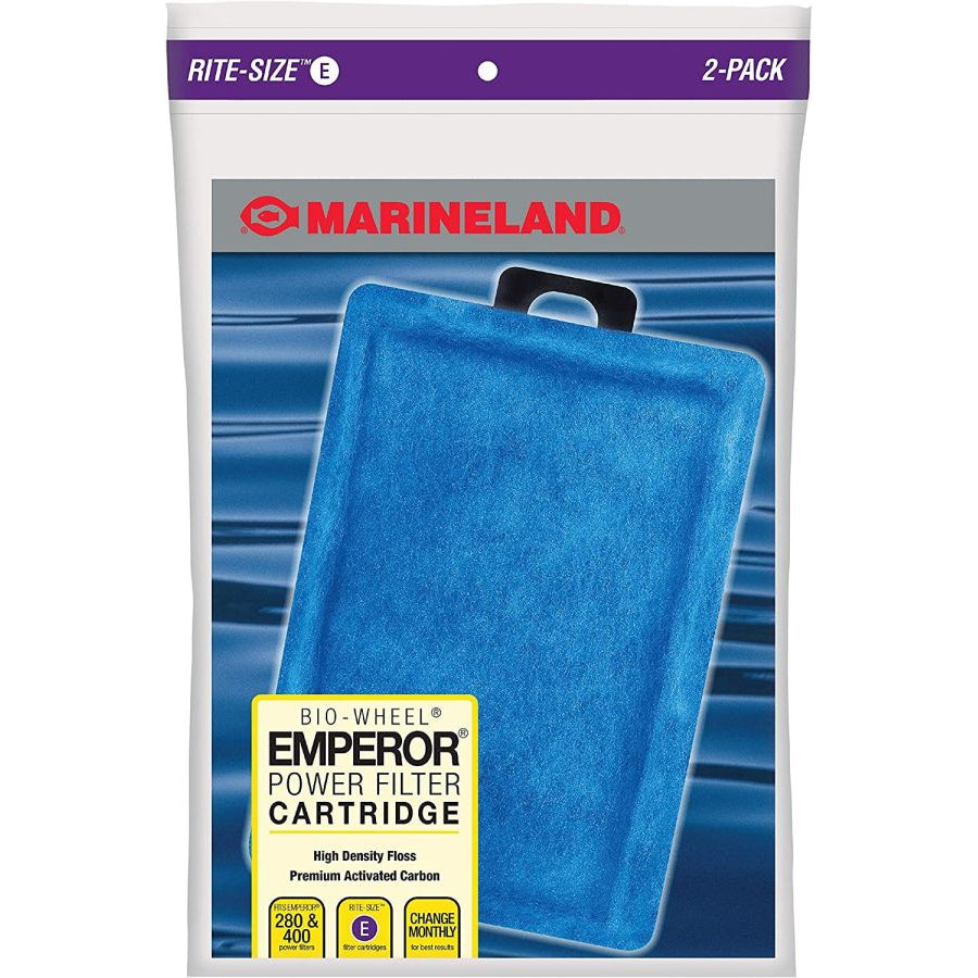 Marineland Rite-Size E Power Filter Cartridge-Fish-Marineland-2 Pack-