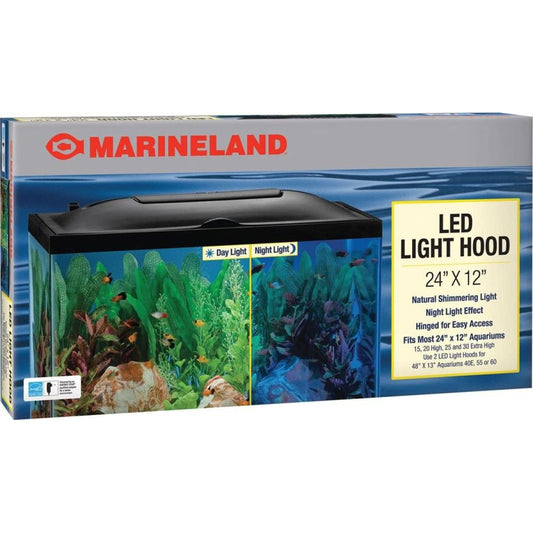 Marineland LED Aquarium Light Hood-Fish-Marineland-24" Long x 12" Wide-