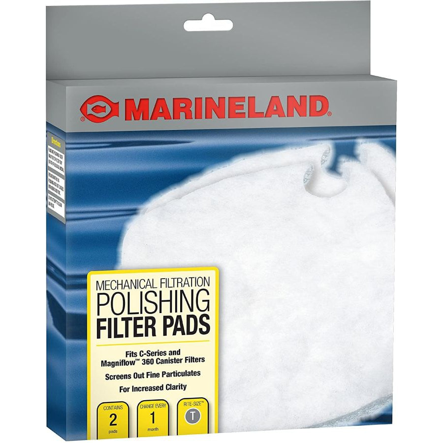 Marineland Polishing Filter Pads for C-Series Canister Filters-Fish-Marineland-Fits C360 (2 Pack)-