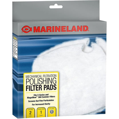 Marineland Polishing Filter Pads for C-Series Canister Filters-Fish-Marineland-Fits C360 (2 Pack)-