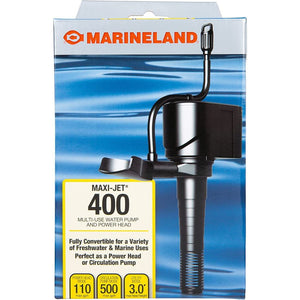 Marineland Maxi Jet Pro Water Pump & Powerhead-Fish-Marineland-400 Series - 3' Max Head (110/500 GPH)-