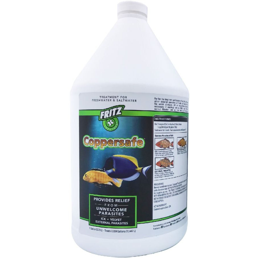 Fritz Mardel Copper Safe for Freshwater and Saltwater Aquariums-Fish-Fritz Aquatics-1 Gallon-